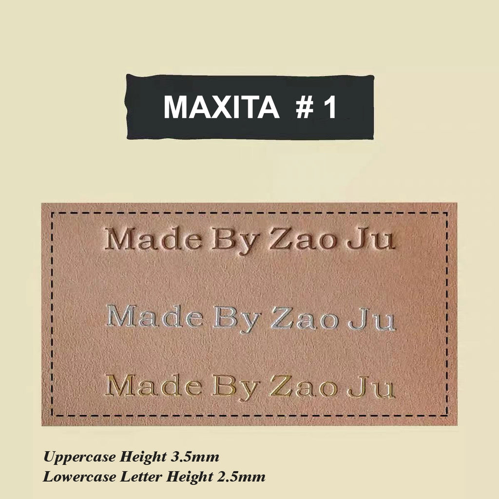 MAXITA Letter Stamps Set