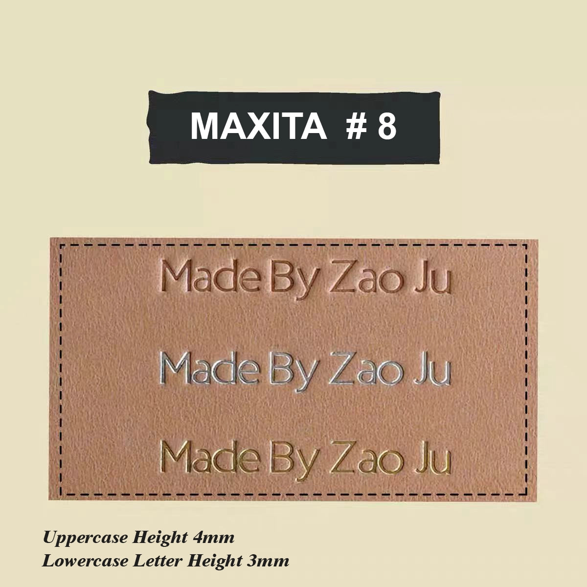 MAXITA Letter Stamps Set