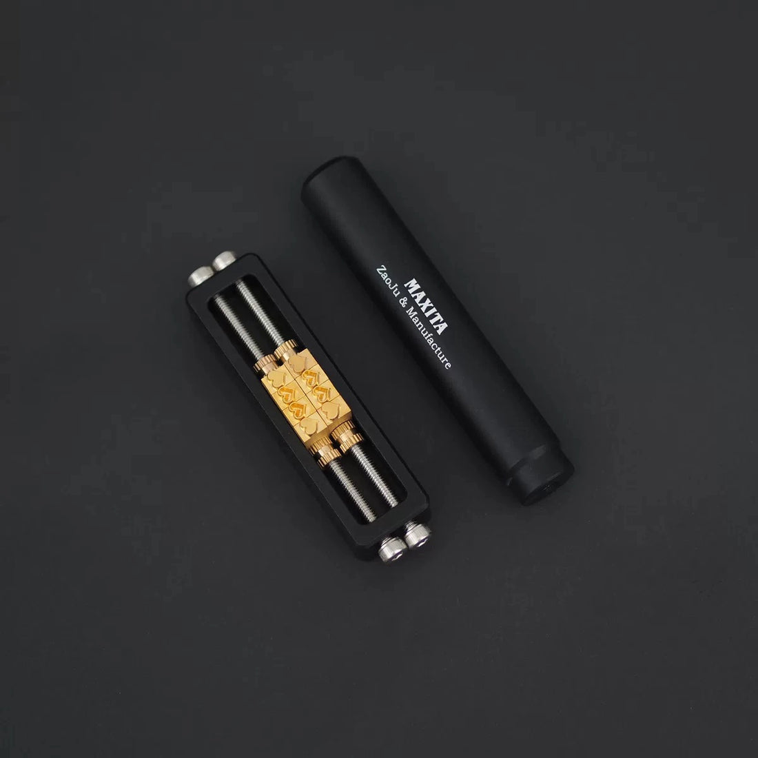 MAXITA Leather Hand Stamp- Letter/Logo Embossing Tool