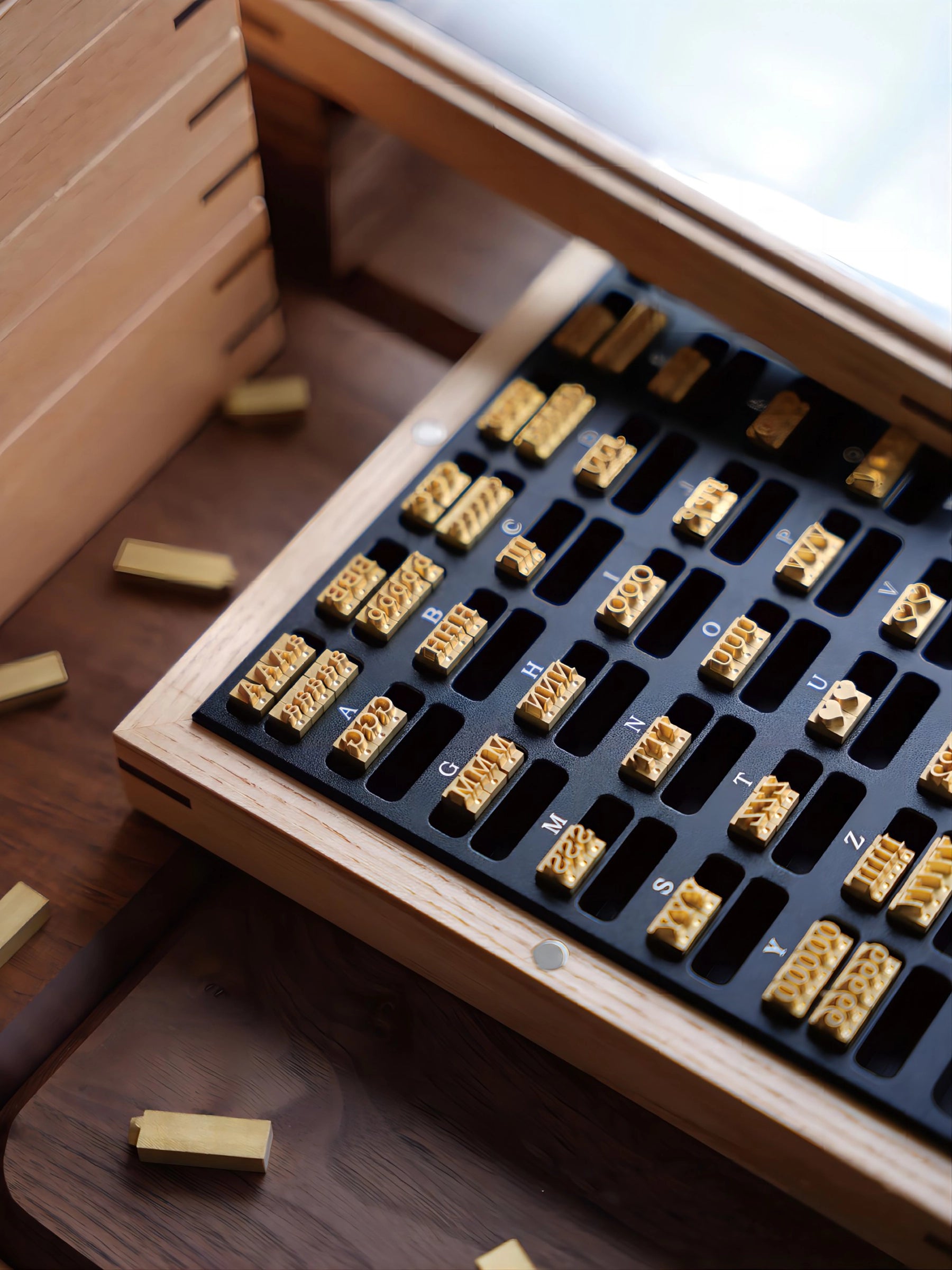 MAXITA Letter Stamps Set